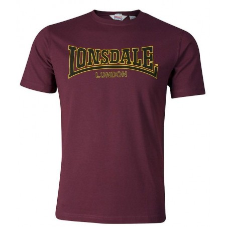 LONSDALE CLASSIC tričko bordové