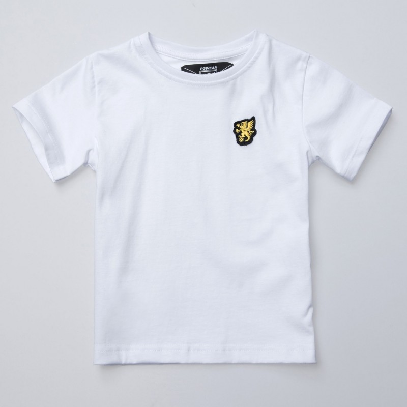 PG Basic tričko detské biele