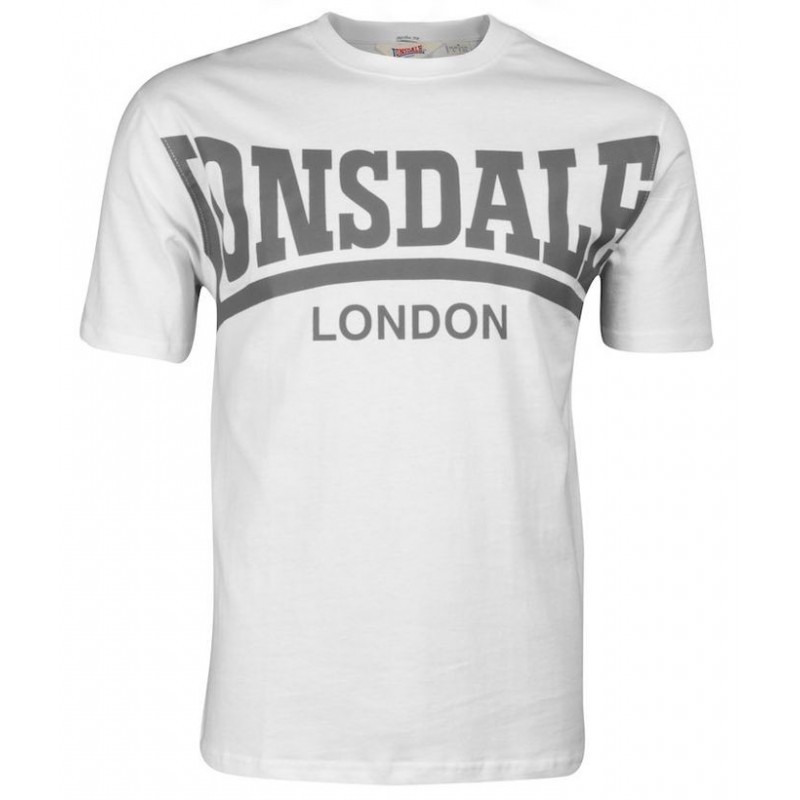 LONSDALE YORK tričko biele