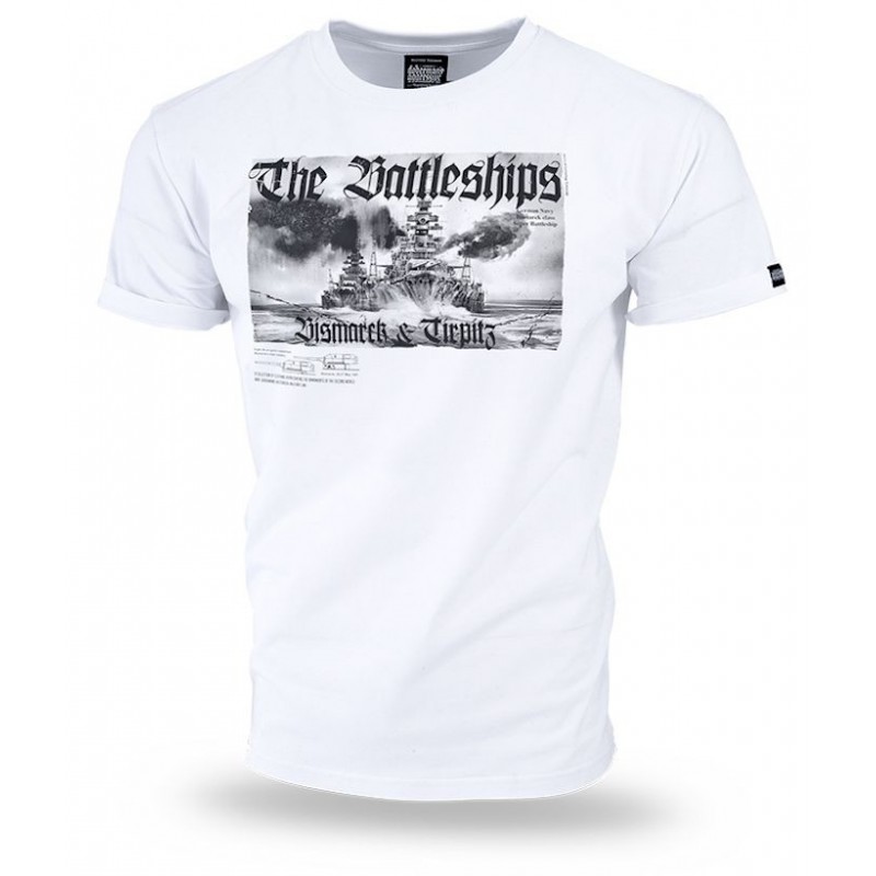 Dobermans BATTLESHIPS TS224 tričko biele