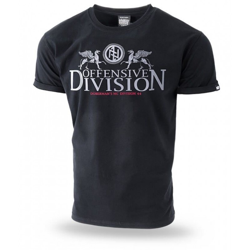 Dobermans GRIFFINS DIVISION TS233 tričko čierne