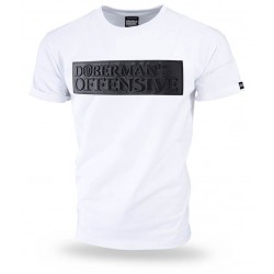Dobermans OFFENSIVE TS232 tričko biele
