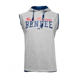 Benlee Epperson tričko s kapucou bez rukávov šedé