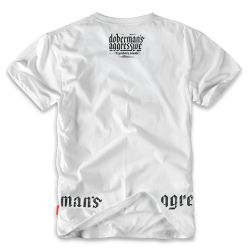Dobermans AGGRESSIVE TS08 tričko biele