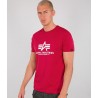 ALPHA INDUSTRIES BASIC tričko (rbf red) 100501 523 červené