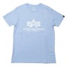 ALPHA INDUSTRIES BASIC (light blue) 100501 513 tričko svetlomodré