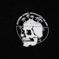 EXTREME HOBBY SKULL ISLAND tričko čierne