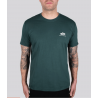 ALPHA INDUSTRIES SMALL LOGO (NAVY GREEN) 188505 610 tričko zelené