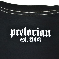 PRETORIAN DEATH BEFORE DISHONOUR OLD tričko čierne