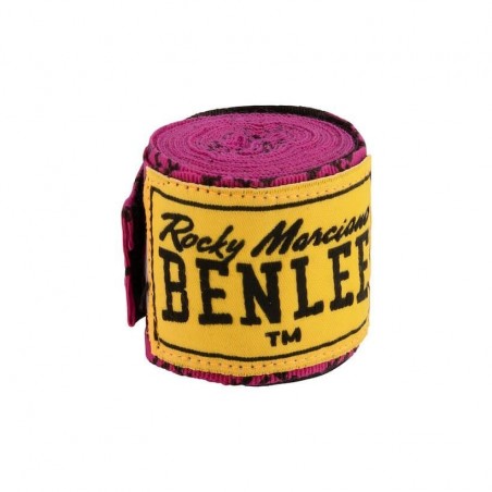 BENLEE ALLOVER WRAPS 300 cm (neon pink) boxerské bandáže ružové
