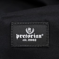 PRETORIAN STRIPE tričko čierne