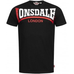 LONSDALE CREATON tričko čierne