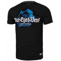 PIT BULL BLUE EYED DEVIL VI tričko čierne