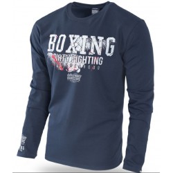 Dobermans DIRTY FIGHTING LS270 tričko s dlhým rukávom modré