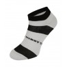 EXTREME HOBBY STRIPES ponožky šedo-bielo-čierne - 3 páry