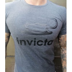 INVICTA ORIGINALS tričko šedé