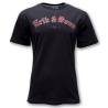 ERIK & SONS VIKING tričko čierne