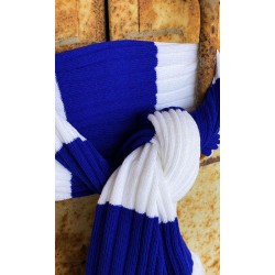 PGWEAR pletený šál modrobiely