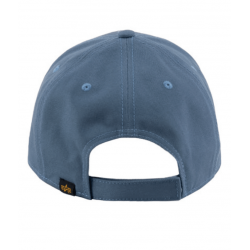 ALPHA INDUSTRIES VELCRO CAP (greyblue) 168903 134 šiltovka modrá