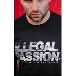 PGWEAR Illegal Passion tričko čierne