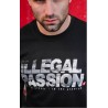 PGWEAR Illegal Passion tričko čierne