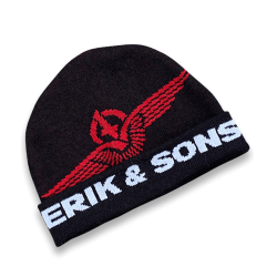 ERIK & SONS HOVED čiapka čierna