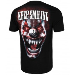 PIT BULL KEEP SMILING tričko čierne
