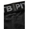 PIT BULL COMPRESSION NET CAMO 2 all black šortky kompresné čierne