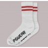 PGWEAR Sport Basic ponožky červenobiele