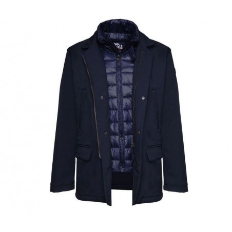 LONSDALE LONSDALE LOUIE bunda/kabát modrý