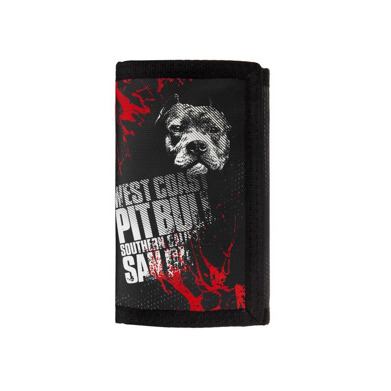 PIT BULL ORIOLE BLOOD DOG peňaženka čierna