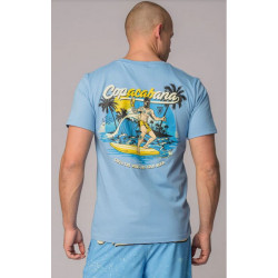 PGWEAR SURFER tričko modré