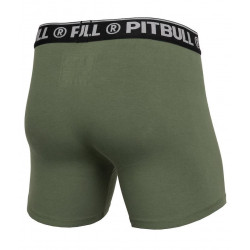 PIT BULL VI boxerky komplet 3 ks zeleno - modro - čierne