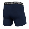 PIT BULL VI boxerky komplet 3 ks šedo - modro - čierne