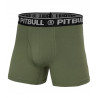 PIT BULL FLY boxerky komplet 3 ks zeleno - modro - čierne