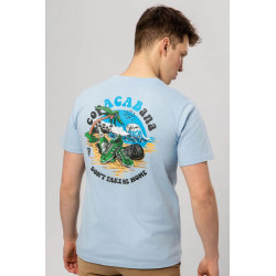 PGWEAR Beach tričko modré