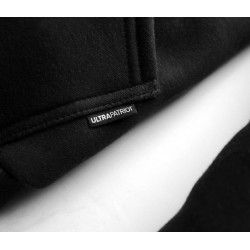ULTRAPATRIOT MODEL BLCK18 mikina s kapucňou čierna zips